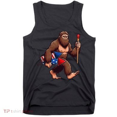 Assistant Fireworks Director 4th July Party Bigfoot Funny Tank Top