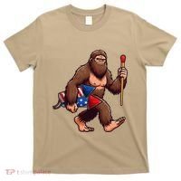 Assistant Fireworks Director 4th July Party Bigfoot Funny T-Shirt thumb 0