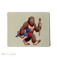 Assistant Fireworks Director 4th July Party Bigfoot Funny Mousepad thumb 0