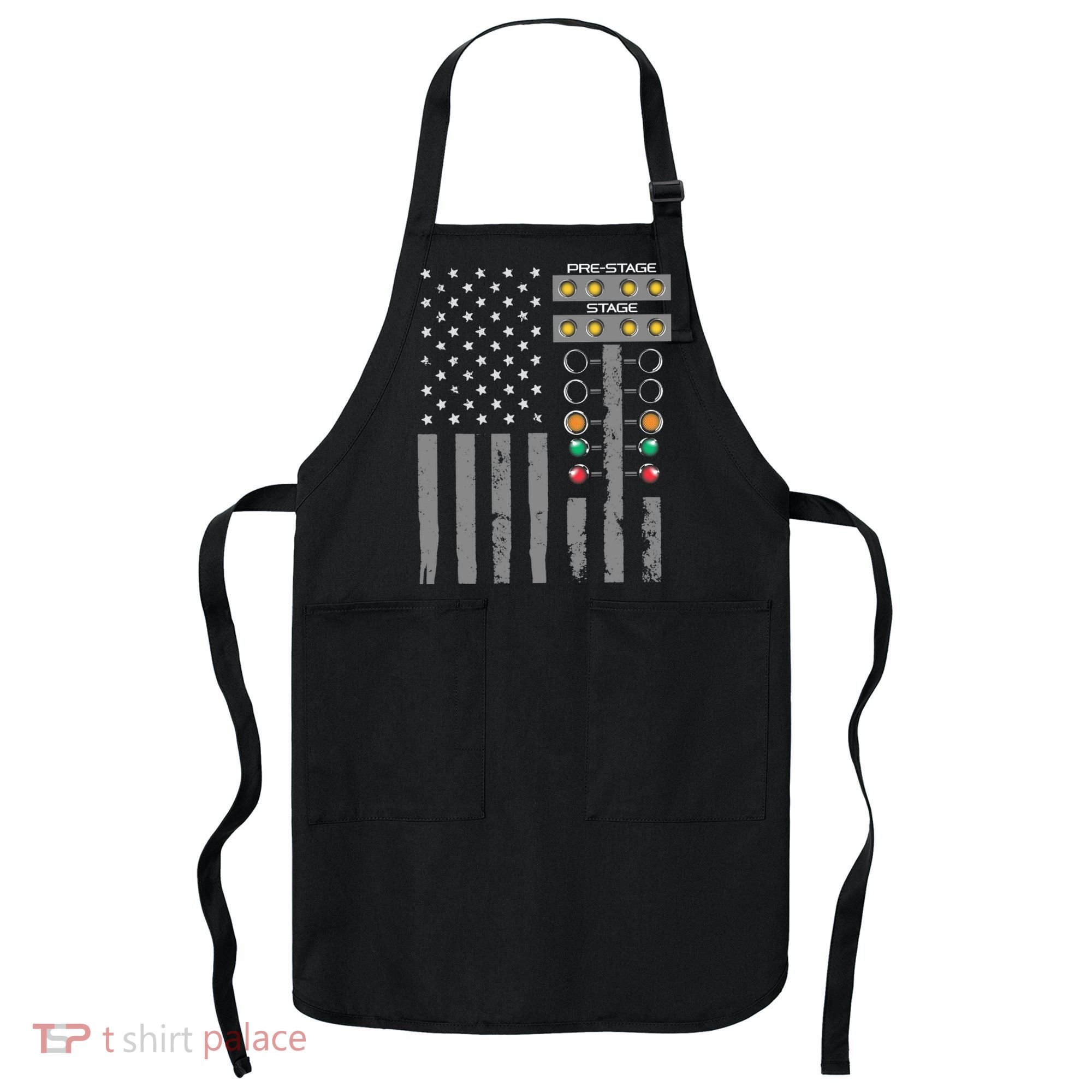 American Flag Drag Racing Strip Tree Light For Dragster Apron