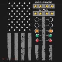 American Flag Drag Racing Strip Tree Light For Dragster Apron thumb 3