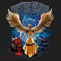 Angel Fighting Demons Women's Sweatshirt thumb 2
