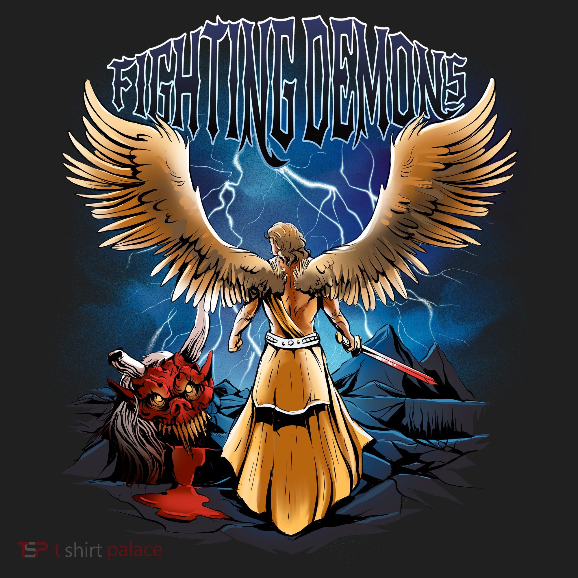 Angel Fighting Demons Women's Sweatshirt