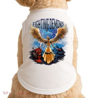 Angel Fighting Demons Doggie Tank