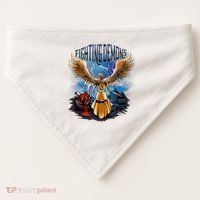 Angel Fighting Demons USA-Made Doggie Bandana thumb 0