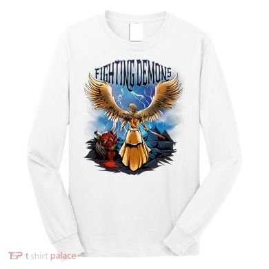 Angel Fighting Demons Long Sleeve Shirt