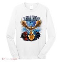Angel Fighting Demons Long Sleeve Shirt thumb 0