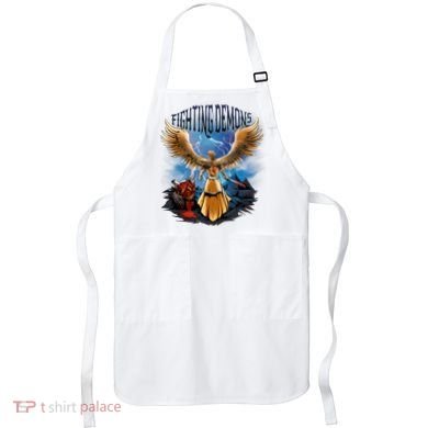 Angel Fighting Demons Apron