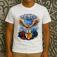 Angel Fighting Demons T-Shirt thumb 3