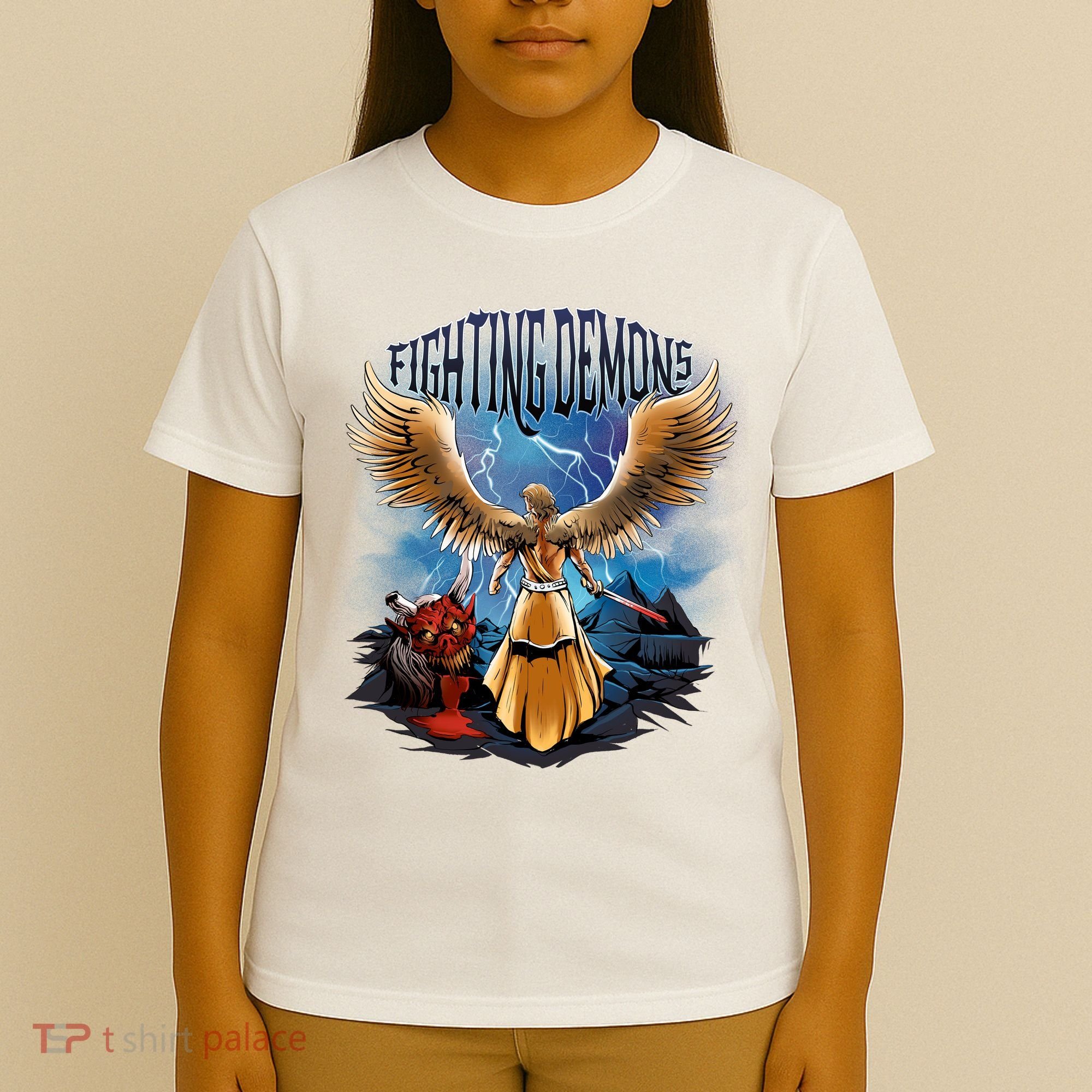 Angel Fighting Demons T-Shirt