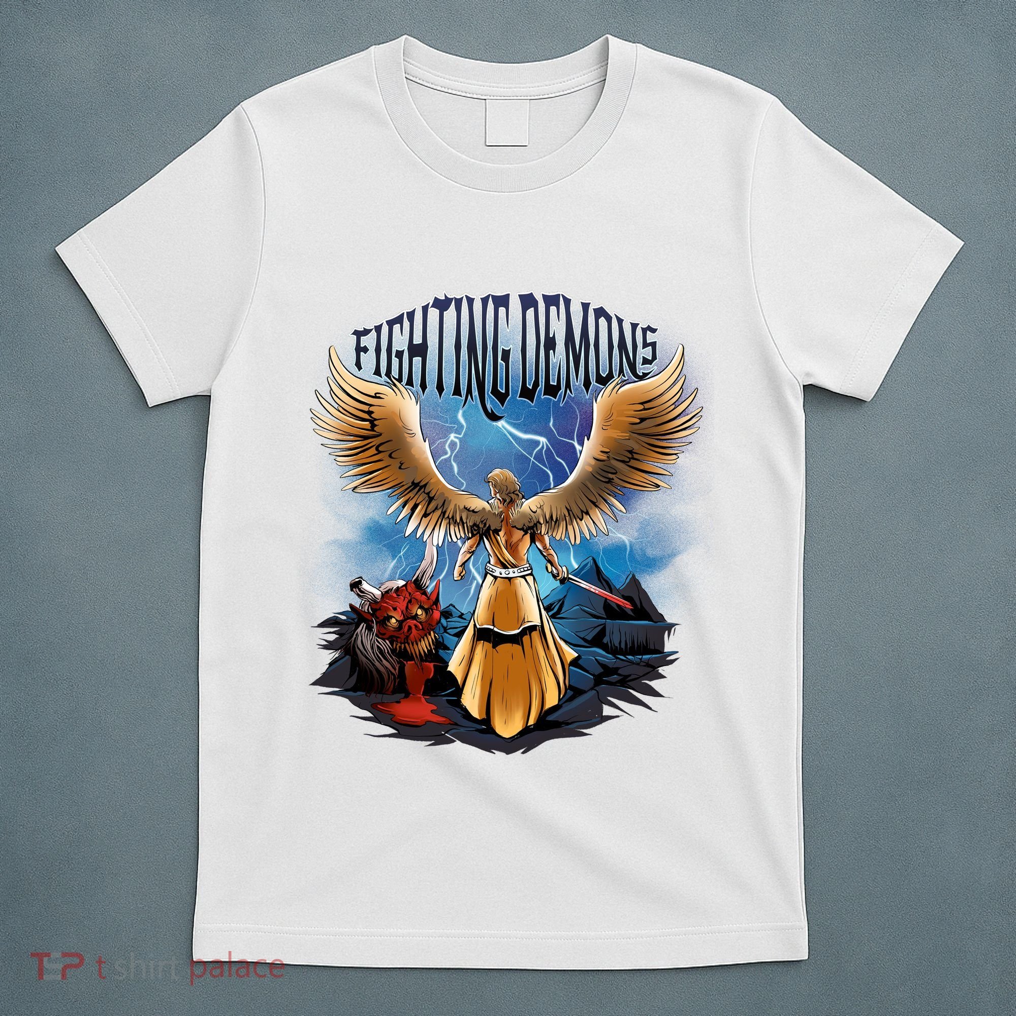 Angel Fighting Demons T-Shirt