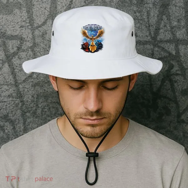 Angel Fighting Demons Bucket Hat