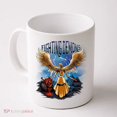 Angel Fighting Demons Coffee Mug