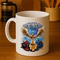Angel Fighting Demons Coffee Mug thumb 4