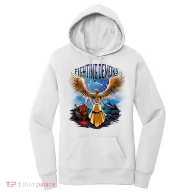 Angel Fighting Demons Women's Hoodie