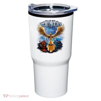 Angel Fighting Demons Tumbler