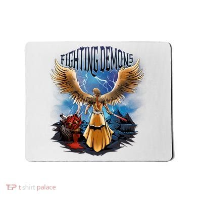 Angel Fighting Demons Mousepad