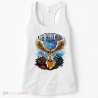 Angel Fighting Demons Women's Tank Top thumb 0