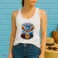 Angel Fighting Demons Women's Tank Top thumb 2