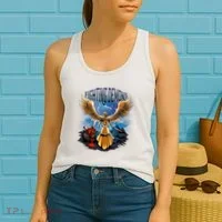 Angel Fighting Demons Women's Tank Top thumb 2