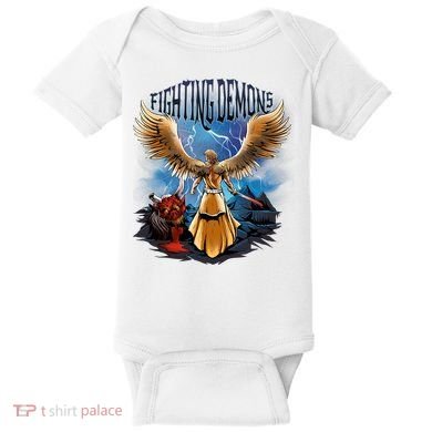 Angel Fighting Demons Baby Bodysuit