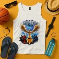 Angel Fighting Demons Tank Top thumb 4