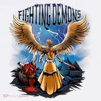 Angel Fighting Demons Tank Top thumb 6