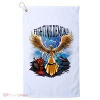 Angel Fighting Demons Golf Towel thumb 0