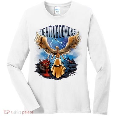 Angel Fighting Demons Women's Long Sleeve Shirt