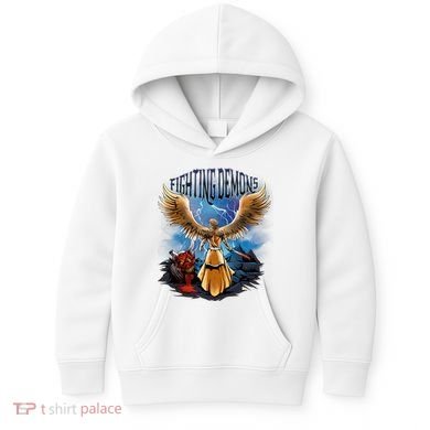 Angel Fighting Demons Kids Hoodie