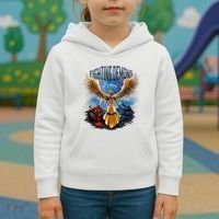 Angel Fighting Demons Kids Hoodie thumb 3