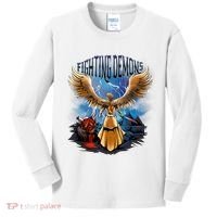 Angel Fighting Demons Kids Long Sleeve Shirt thumb 0