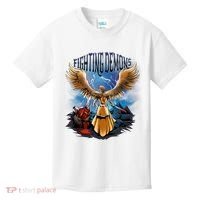Angel Fighting Demons Kids T-Shirt thumb 0