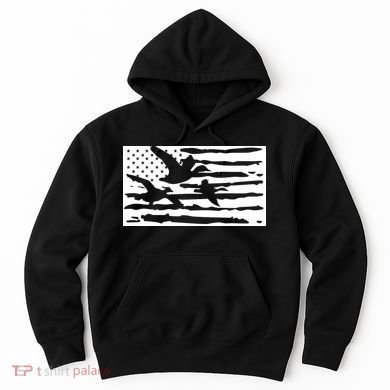 American Flag Duck Hunter Hoodie
