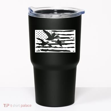 American Flag Duck Hunter Tumbler