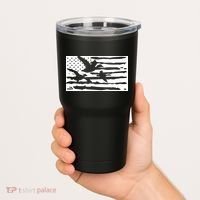 American Flag Duck Hunter Tumbler thumb 2
