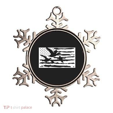 American Flag Duck Hunter Ornament