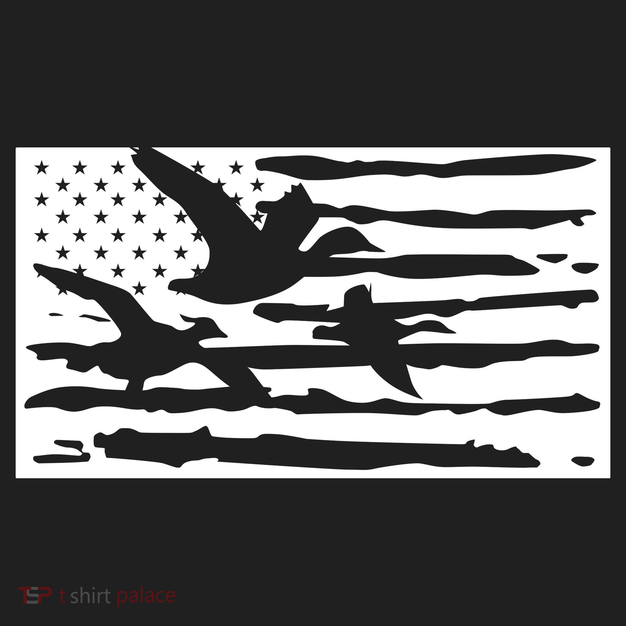American Flag Duck Hunter Hat