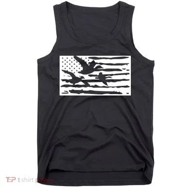 American Flag Duck Hunter Tank Top