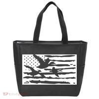 American Flag Duck Hunter Tote Bag thumb 0