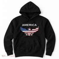 American Flag Eagle Hoodie thumb 0