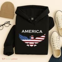 American Flag Eagle Hoodie thumb 4