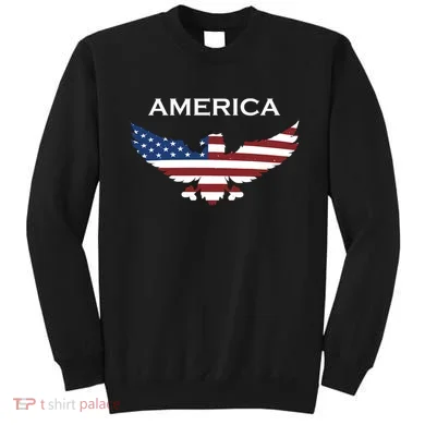 American Flag Eagle Sweatshirt