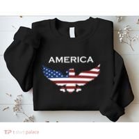 American Flag Eagle Sweatshirt thumb 2