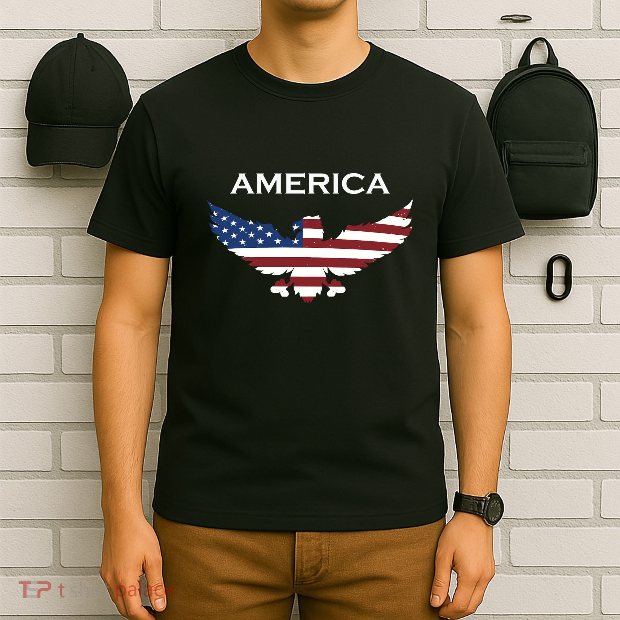 American Flag Eagle T-Shirt
