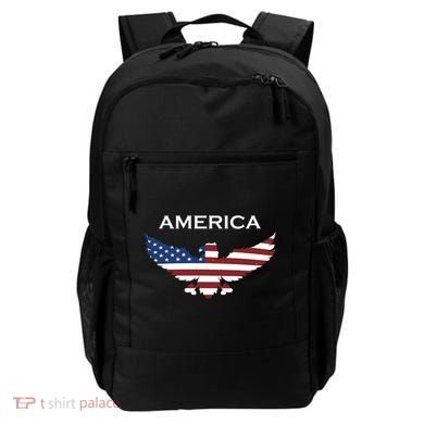 American Flag Eagle Backpack