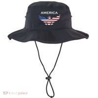 American Flag Eagle Bucket Hat thumb 0