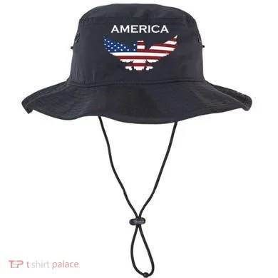American Flag Eagle Bucket Hat