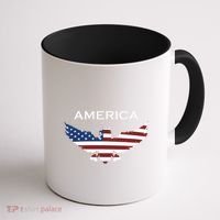 American Flag Eagle Coffee Mug thumb 1