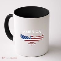 American Flag Eagle Coffee Mug thumb 0
